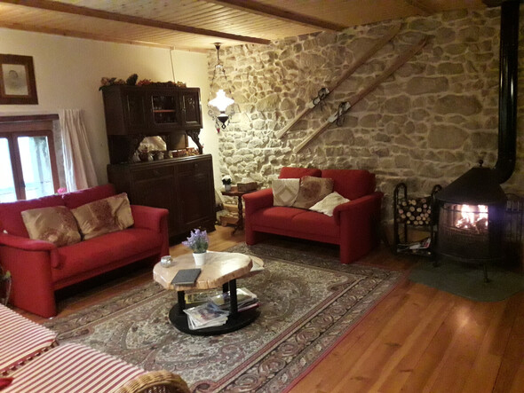 Woonkamer Le Grand Sauzet