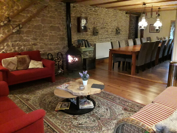 Woonkamer>eetkamer Le Grand Sauzet