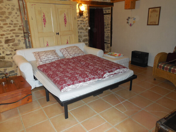 Slaapbank woonkamer Le petit sauzet