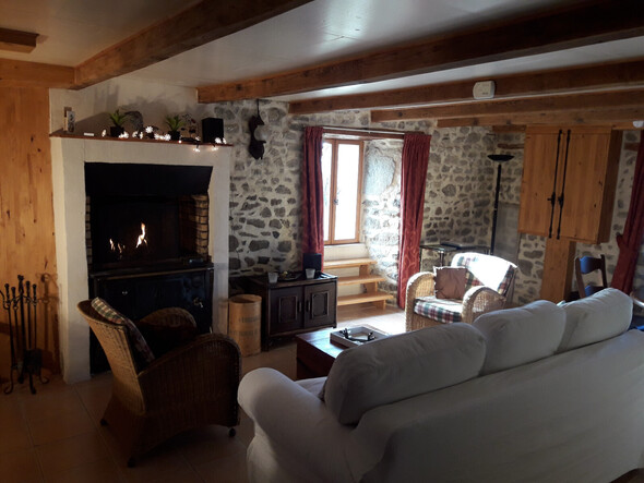 Woonkamer Le Petit Sauzet