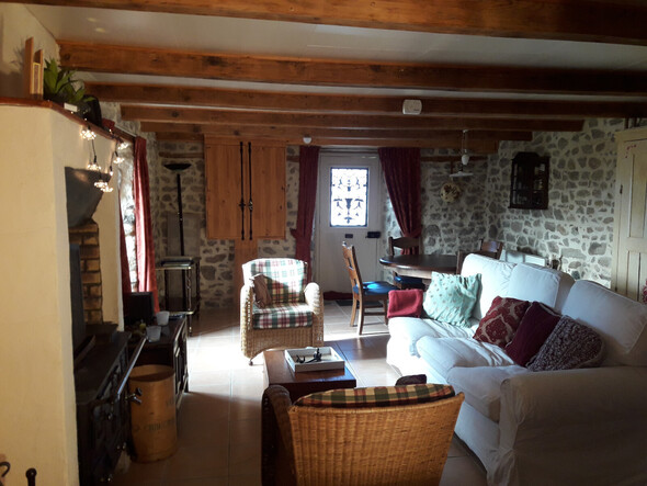 Woonkamer Le Petit Sauzet