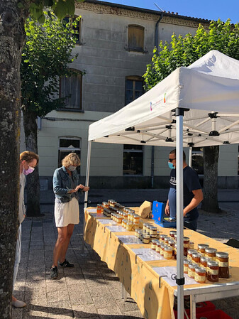 Wekelijkse markt in Ambert